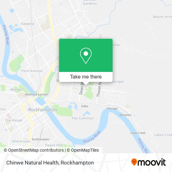 Chinwe Natural Health map