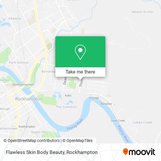 Flawless Skin Body Beauty map