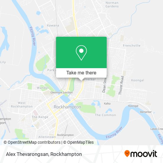 Alex Thevarongsan map