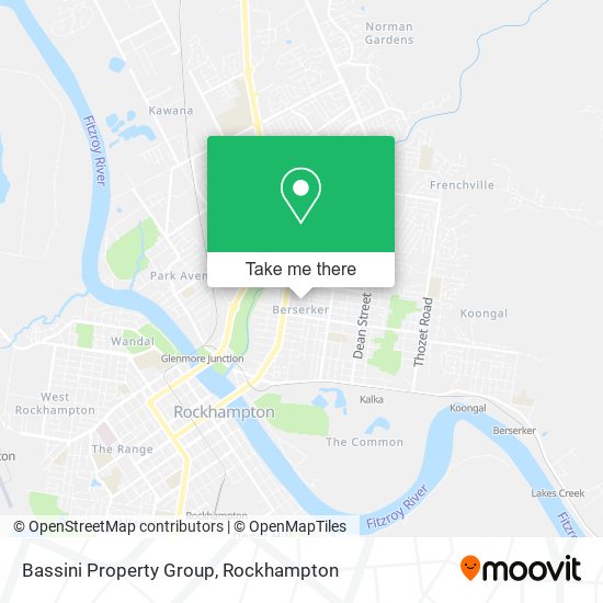 Bassini Property Group map