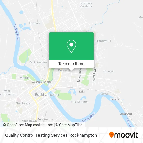 Mapa Quality Control Testing Services