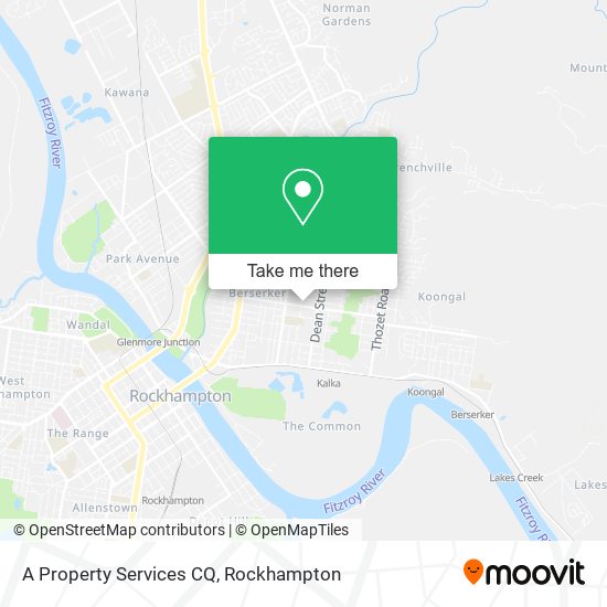 A Property Services CQ map