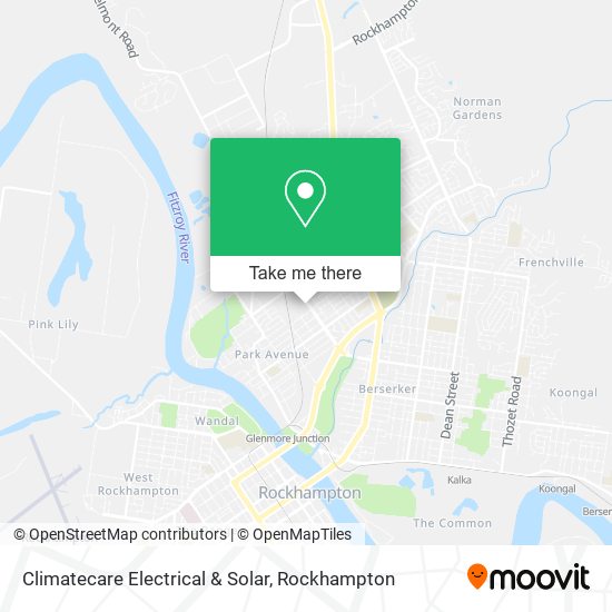 Climatecare Electrical & Solar map