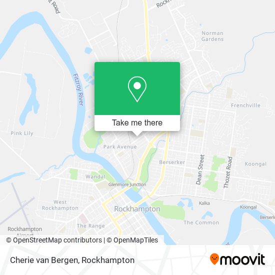 Cherie van Bergen map