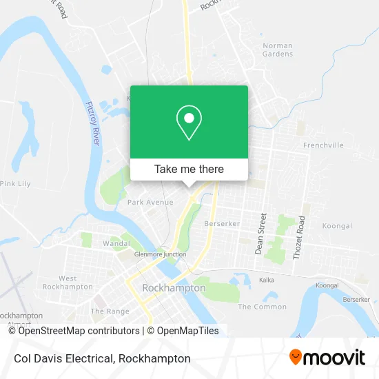 Mapa Col Davis Electrical