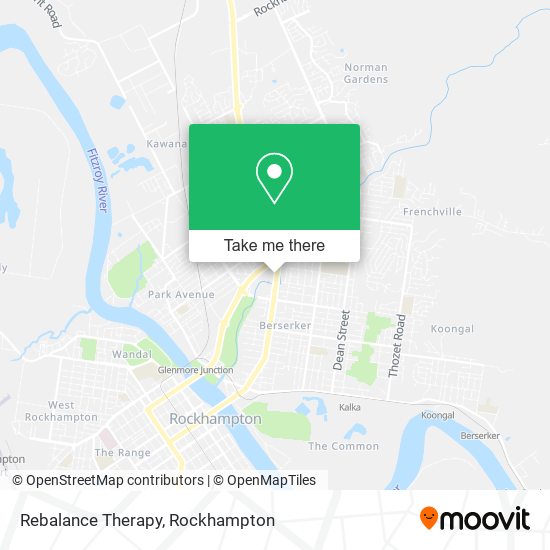 Rebalance Therapy map