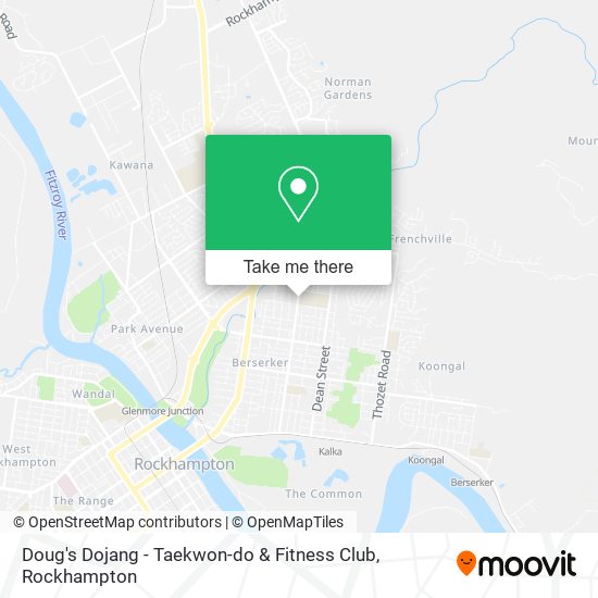 Doug's Dojang - Taekwon-do & Fitness Club map