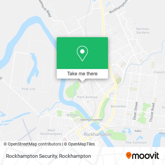 Rockhampton Security map