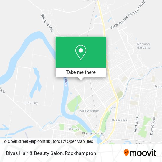 Mapa Diyas Hair & Beauty Salon