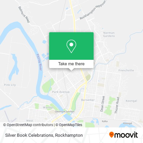 Silver Book Celebrations map