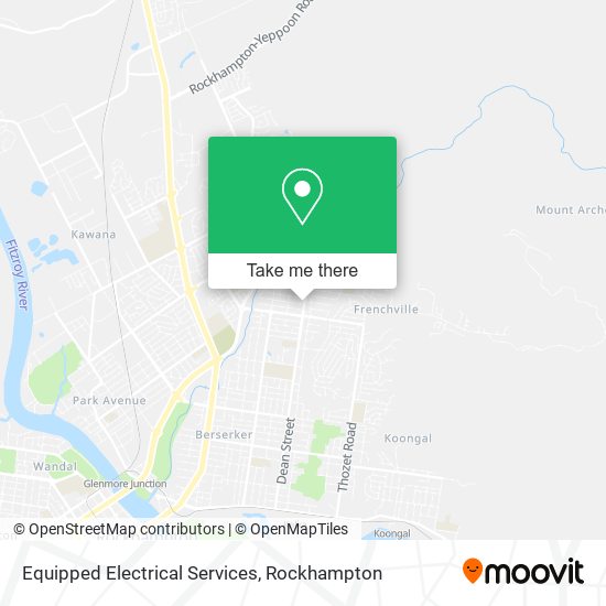 Equipped Electrical Services map
