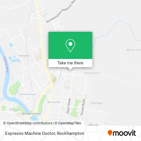 Espresso Machine Doctor map