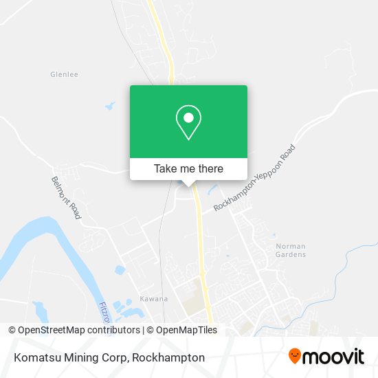 Mapa Komatsu Mining Corp