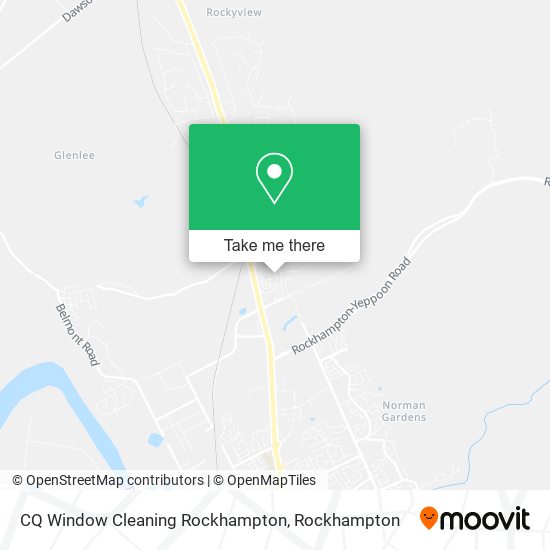 CQ Window Cleaning Rockhampton map