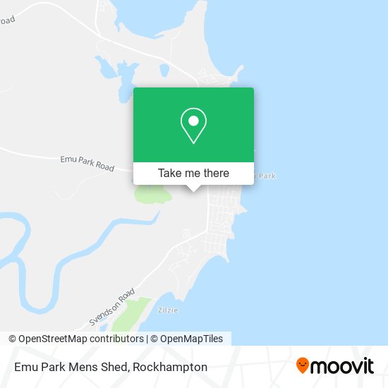 Emu Park Mens Shed map
