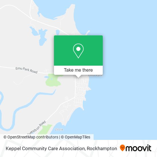 Mapa Keppel Community Care Association