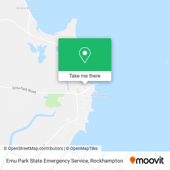 Mapa Emu Park State Emergency Service
