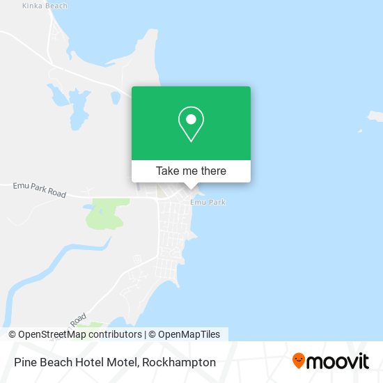 Pine Beach Hotel Motel map