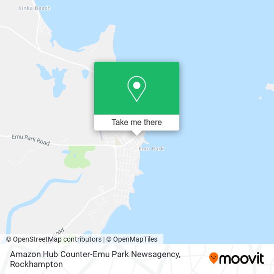 Amazon Hub Counter-Emu Park Newsagency map