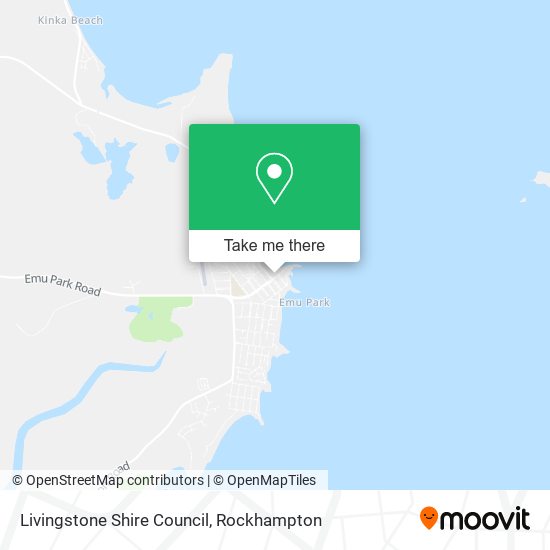 Mapa Livingstone Shire Council