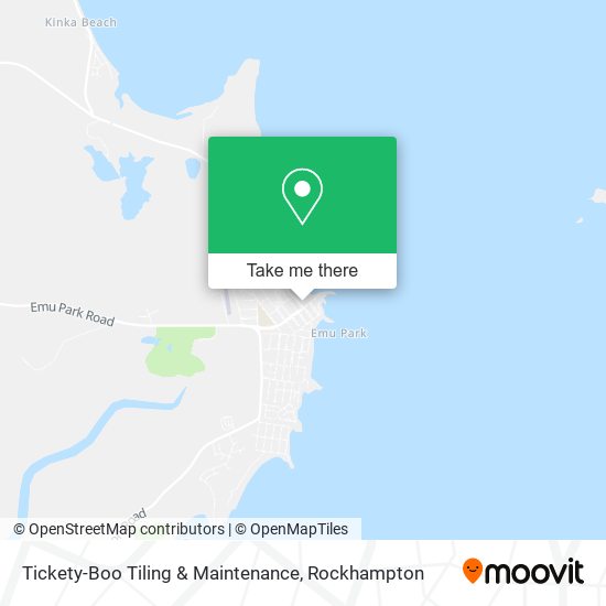 Mapa Tickety-Boo Tiling & Maintenance