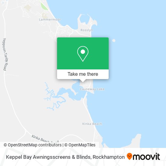 Keppel Bay Awningsscreens & Blinds map