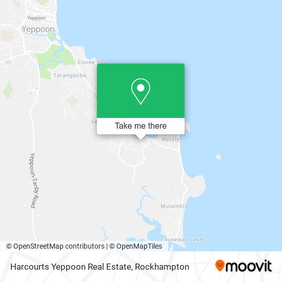 Harcourts Yeppoon Real Estate map