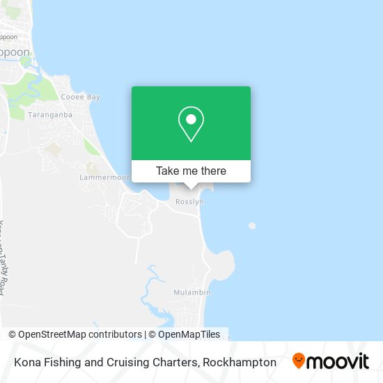 Kona Fishing and Cruising Charters map