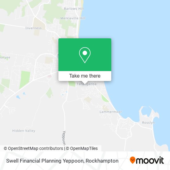 Swell Financial Planning Yeppoon map