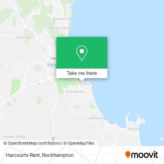 Harcourts Rent map
