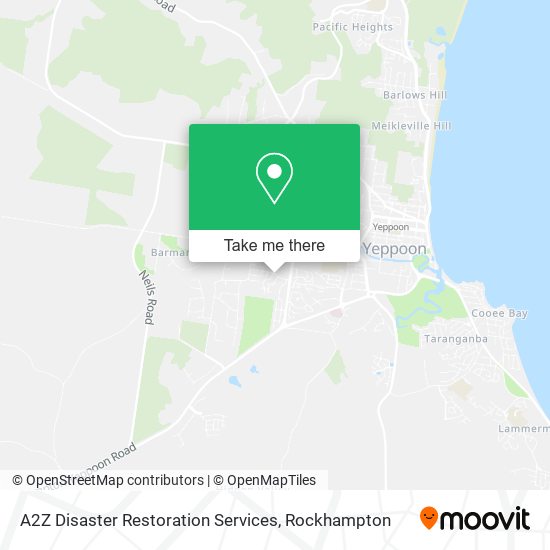 A2Z Disaster Restoration Services map