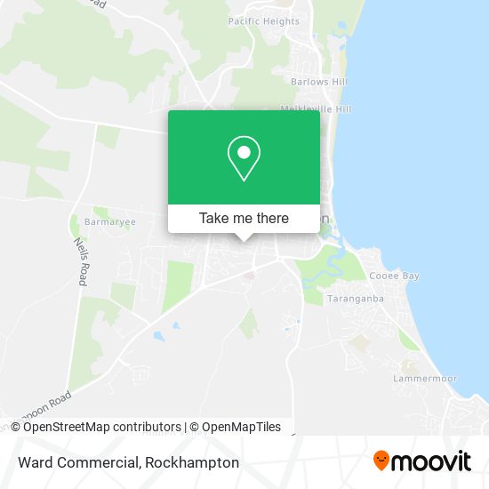 Ward Commercial map