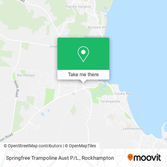 Springfree Trampoline Aust P / L. map