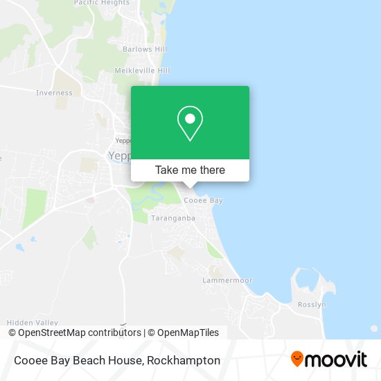 Cooee Bay Beach House map