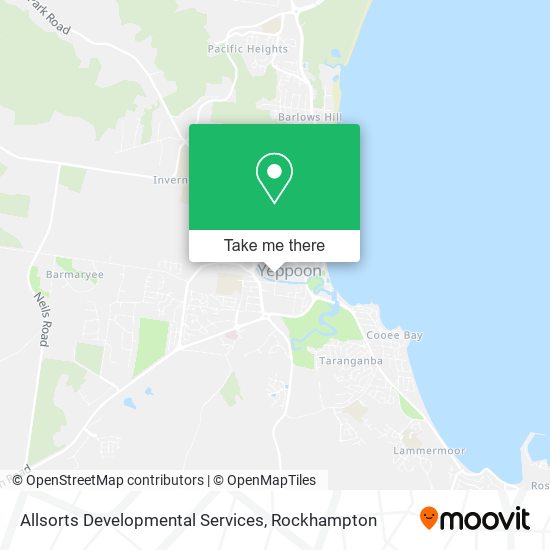 Allsorts Developmental Services map