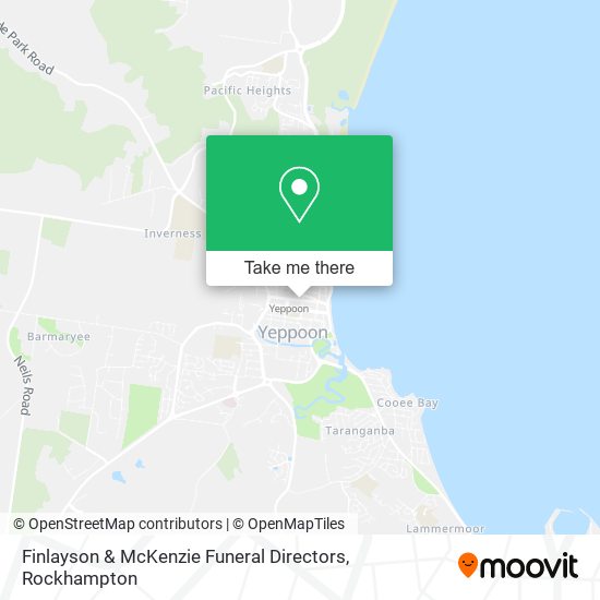 Finlayson & McKenzie Funeral Directors map