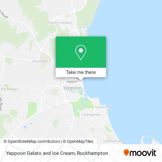 Yeppoon Gelato and Ice Cream map