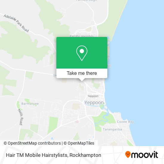 Hair TM Mobile Hairstylists map