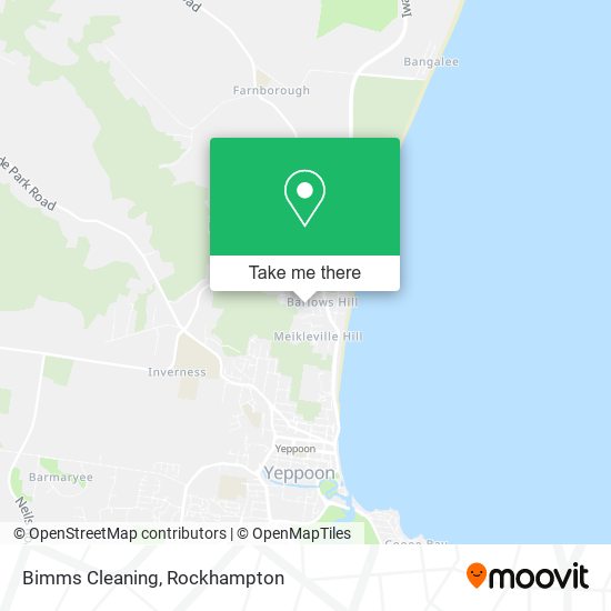 Bimms Cleaning map