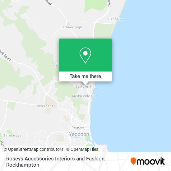 Roseys Accessories Interiors and Fashion map