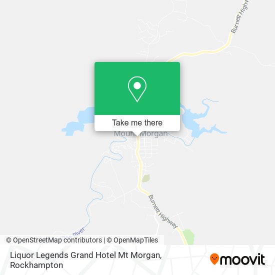 Liquor Legends Grand Hotel Mt Morgan map