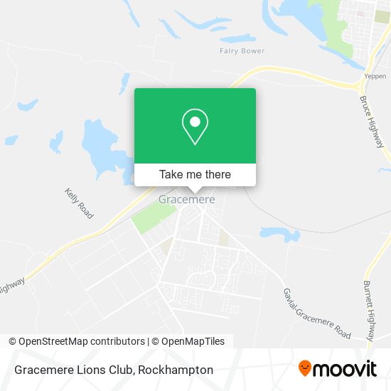 Gracemere Lions Club map