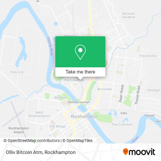 Olliv Bitcoin Atm map