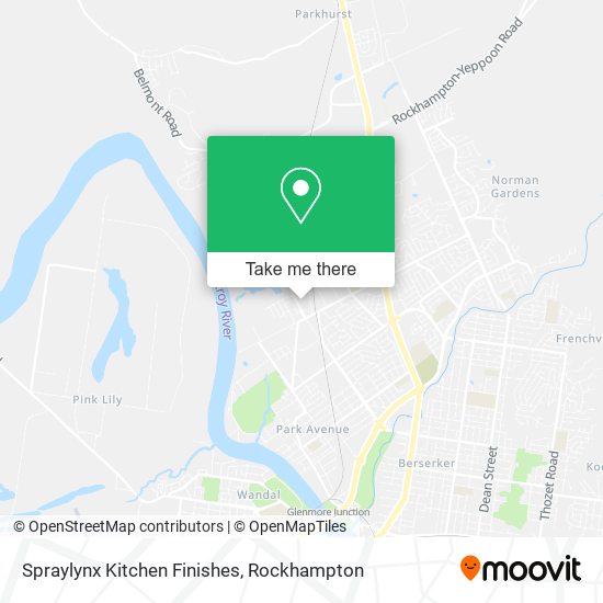 Spraylynx Kitchen Finishes map