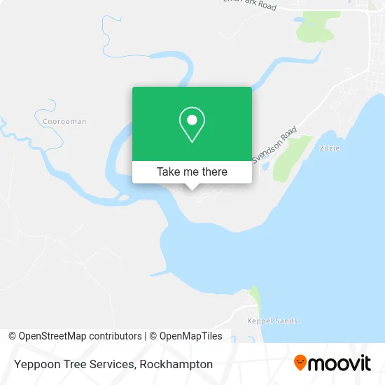 Mapa Yeppoon Tree Services