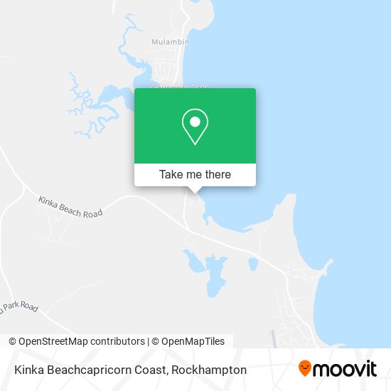 Kinka Beachcapricorn Coast map