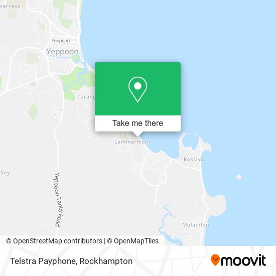 Telstra Payphone map