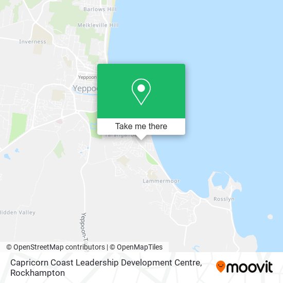 Capricorn Coast Leadership Development Centre map
