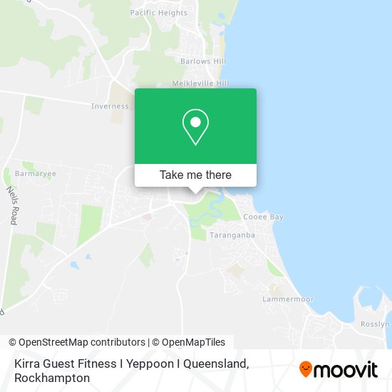 Kirra Guest Fitness I Yeppoon I Queensland map