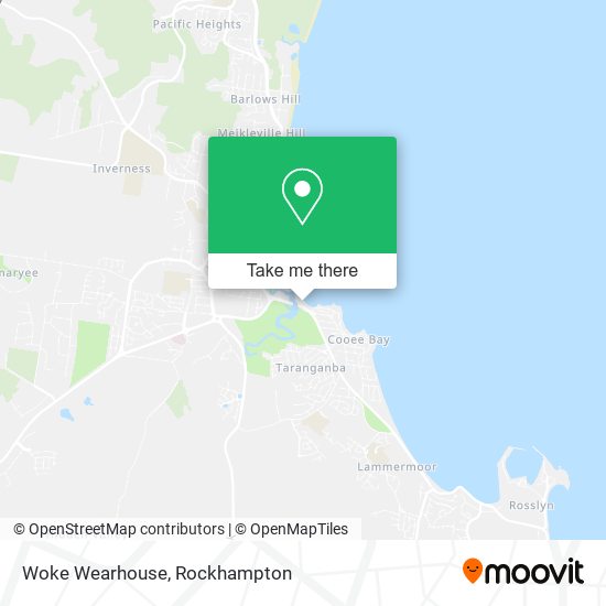 Woke Wearhouse map